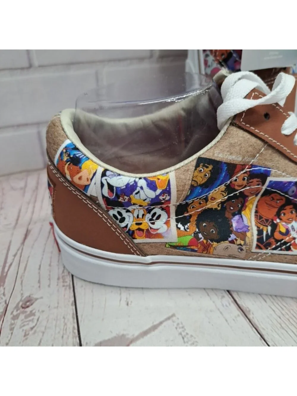 Vans X Disney Old Skool Shoes 100 Scrapbook Multi Sneaker Mens 12,‎ New
